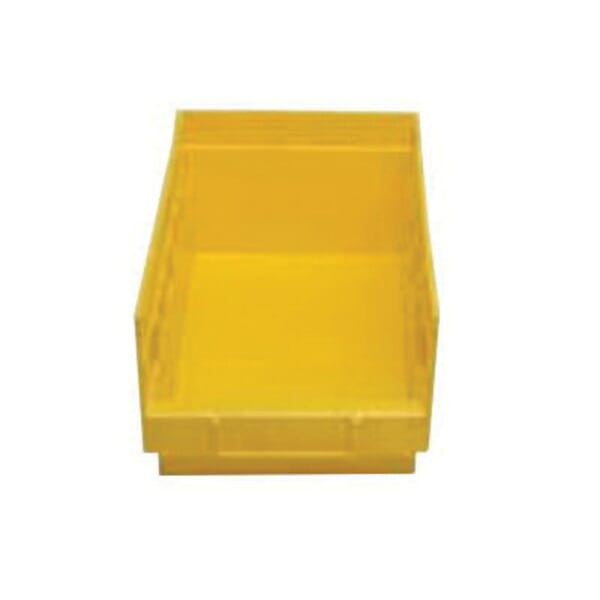 LYON 53188 Shelf Box, 4 in H x 8-1/4 in W x 18 in D, For Use With 8000 Series 36 in W Shelves, Plastic, Yellow