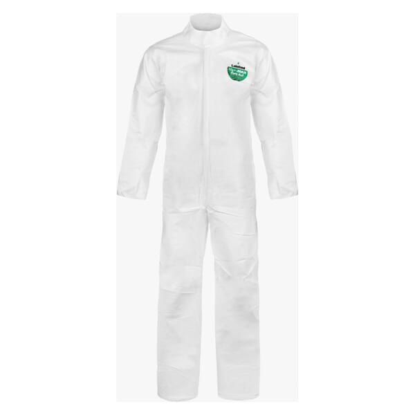 Lakeland Disposable Coverall, White, MicroMax NS Cool Suit, 29 in L Inseam