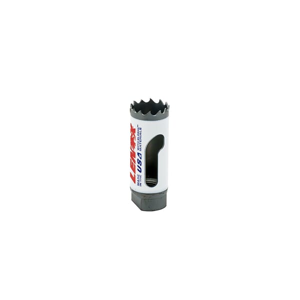 Lenox SPEED SLOT 3001313L Hole Saw With T2 Technology With T2 Technology, 13/16 in Dia, 1-7/8 in D Cutting, Bi-Metal Cutting Edge, 1/2 in Arbor