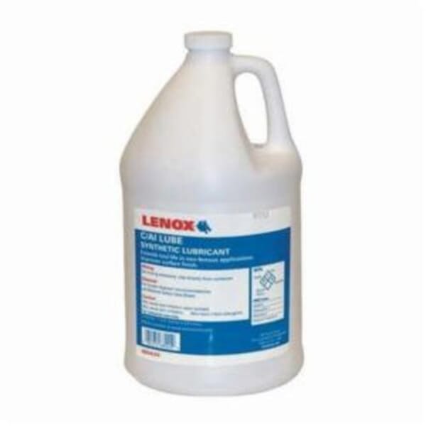 Lenox C/AI 68026 Cutting and Grinding Lubricant, 5 gal Bottle, Mild, Liquid, Transparent Blue