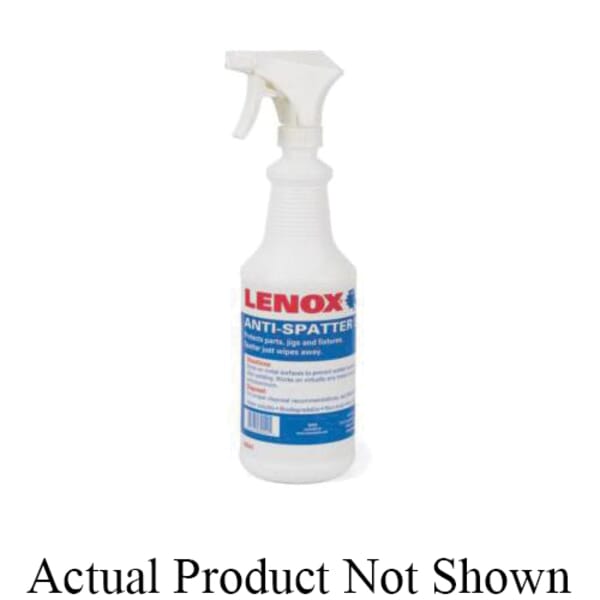 Lenox 69038 Wipe Away Anti-Spatter Fluid, 5 gal, Liquid Form, Straw