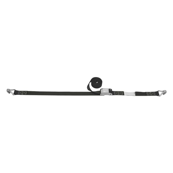 Lift-All LoadHugger 6A109 Tiedown With Cam Strap, 330 lb Working, 1000 lb Ultimate/Breaking Strength Load, 15 ft L, U-Hook End Style
