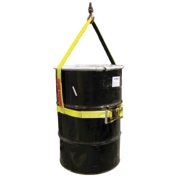 Lift-All Vertical Drum Sling, 300 lb Load, 1 in Wtrap