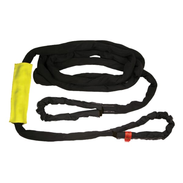 Lift-All TOW-ALL Tuflex Tow Strap, 150000 lb Capacity, Eye and Eye Hook, Polyester