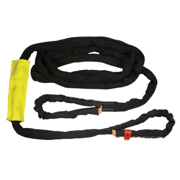 Lift-All TOW-ALL Tuflex Tow Strap, 17500 lb Capacity, Eye and Eye Hook, Polyester