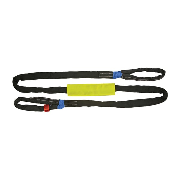 Lift-All TOW-ALL Tuflex Tow Strap, 35300 lb Capacity, Eye and Eye Hook, Polyester
