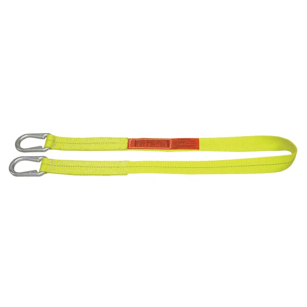 Lift-All Webmaster 1600 UU2802DX3 Type U Unilink Web Sling, 3 ft L x 2 in W, 6400 lb, Polyester