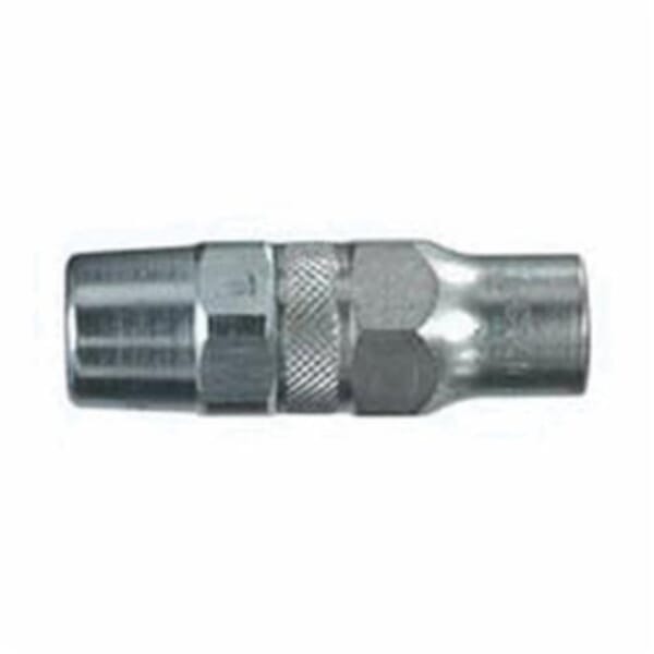 Lincoln 5845 Heavy Duty Hydraulic Coupler, 11/16 in Hex, 1/8 in NPT Inlet, 7500 psi Max Operating Pressure, For Use With All Hydraulic Type Grease Fitting