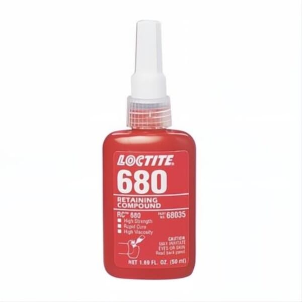 Loctite 1835205 680 High Strength Retaining Compound, 10 mL Bottle, Liquid, Green, 1.1000000000000001