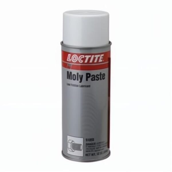 Loctite 1852755 lb 8012 1-Part Moly Paste, 12 oz Aerosol Can, Liquid, Black, 1.92