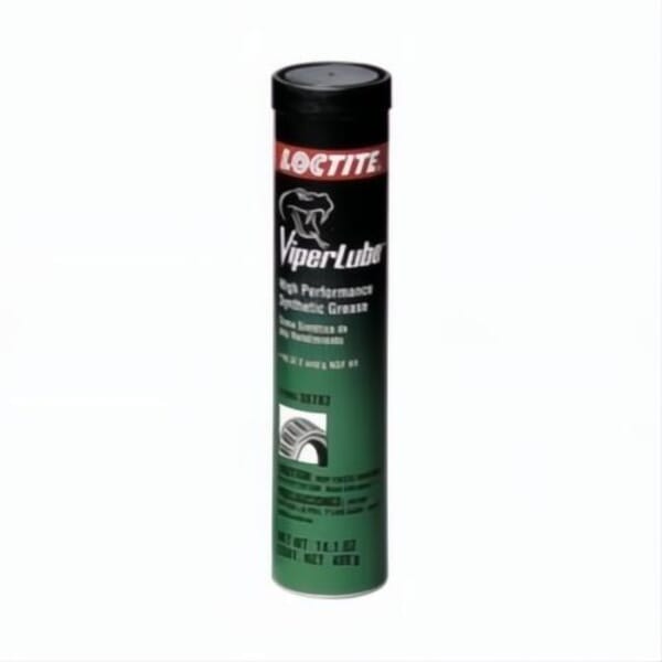 Loctite 457457 ViperLube High Performance Synthetic Grease, 400 g Cartridge, Semi-Solid, Tan, -40 to 500 deg F