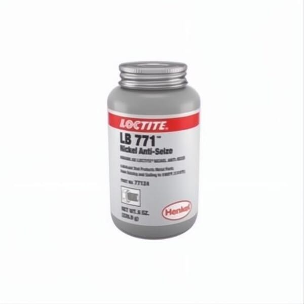 Loctite 235028 lb 771 1-Part Anti-Seize Lubricant, 8 oz Brush-In Cap Bottle, Paste Form, Gray, 1.1000000000000001