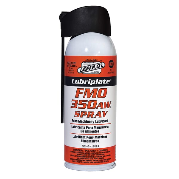 Lubriplate L0882-063 350-AW Multi-Purpose Machine Oil, 12 oz Aerosol, Mineral Oil Odor/Scent, Liquid Form, Colorless