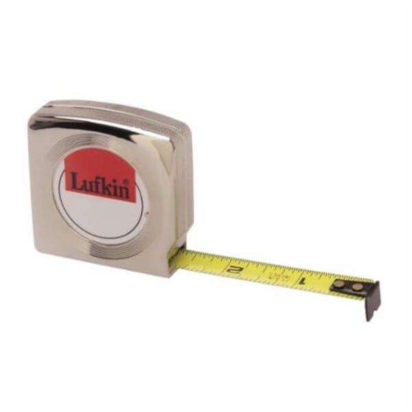 Lufkin Engineer's Scale Tape Measure - 12 ft, Belt Clip