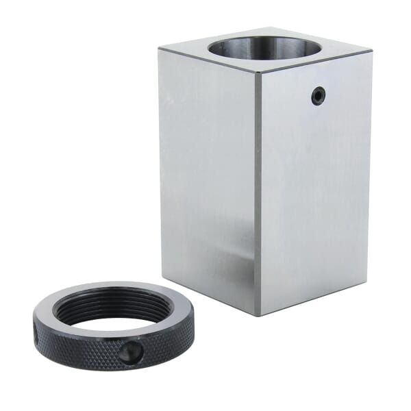Lyndex-Nikken 570-SQUARE Square Block With Tightening Ring, For Use With 5C Collet