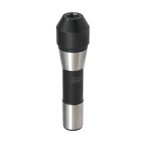 Lyndex-Nikken 830-008-1.33 End Mill Holder, 1/8 in Dia Hole, R8 Taper Shank, R8 Taper, 3/4 in Dia Nose, 1.33 in Projection