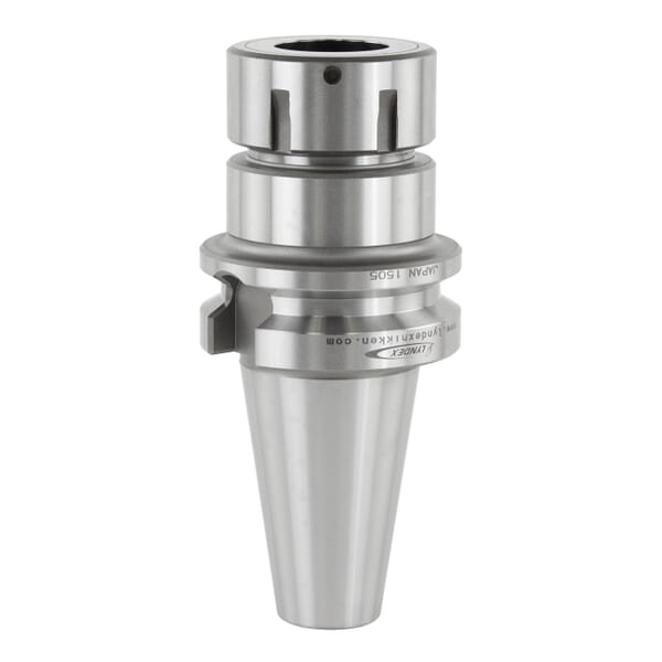 Lyndex-Nikken B4007-0032-3.13 Bearing Nut High Torque Standard Collet Chuck, BT Taper Shank, BT40 Modular Connection, ER32 Collet System, ER32 Chuck