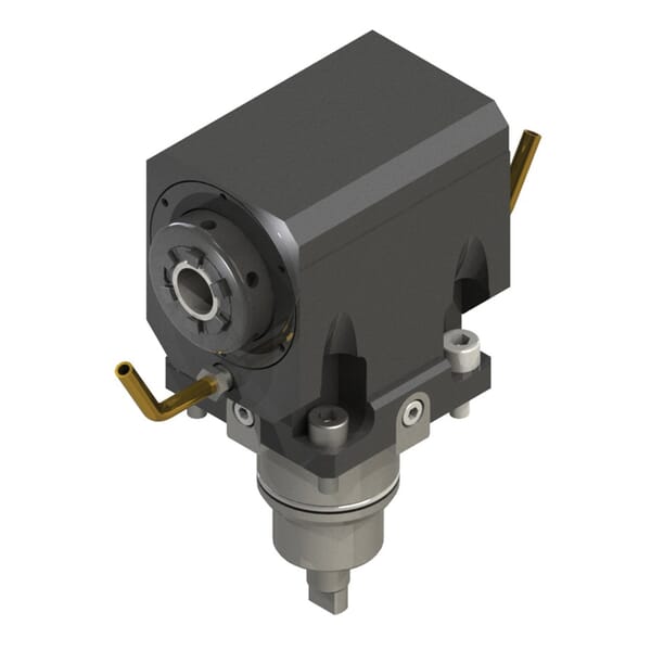 Lyndex-Nikken BMT45-ER25Z-MS 90 deg Axial Z-Axis Face Drill/Milling Unit, ER25 Workpiece Side