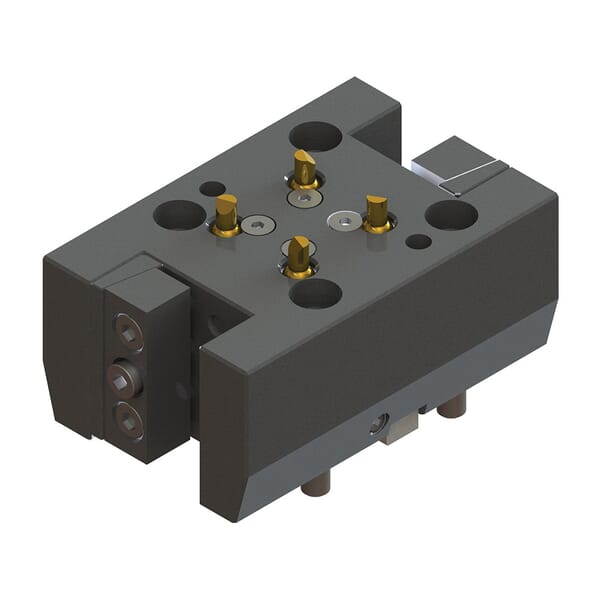 Lyndex-Nikken BMT55-OD10X-MS 2-Output Radial Static X-Axis Turning Tool, OD10 Workpiece Side, 1 in Arbor/Shank