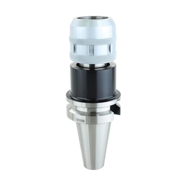 Lyndex-Nikken BT40-C1-90 Ultra-Lock Milling Chuck, BT40 Taper, Tapered Shank, 1 in Dia Hole, 2.342 in Dia Nose, 3.543 in Projection