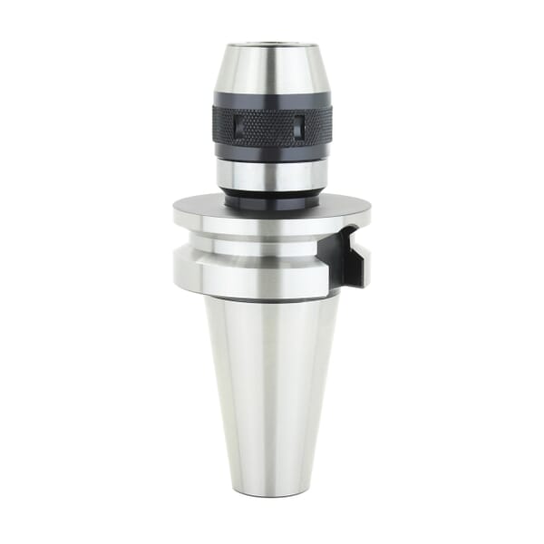Lyndex-Nikken BT30-NPU13-95 Drill Chuck With Coolant Through, 1/2 in Capacity, BT30 Mounting, Ball Bearing, NPU13 Keyless Key