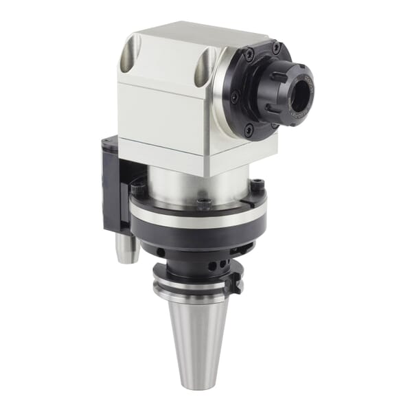 Lyndex-Nikken C40RA-0025M Right Angle Head, CAT Taper Shank, CAT40 Modular Connection, CAT40 Taper, 6.102 in Projection