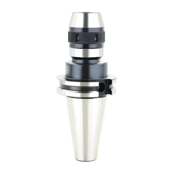 Lyndex-Nikken CAT50-NPU13-90U-IDU Drill Chuck With Coolant Through, 1/2 in Capacity, CAT50 Mounting, Ball Bearing, NPU13 Keyless Key