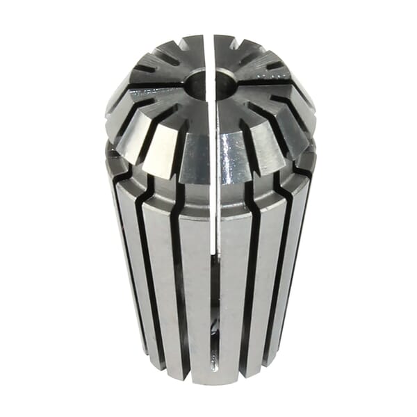 Lyndex-Nikken E11-008 Imperial Precision Standard Collet, ER11, 0.709 in OAL, 1/8 in Capacity, 0.46 in Dia Body, 0.46 in Dia Head
