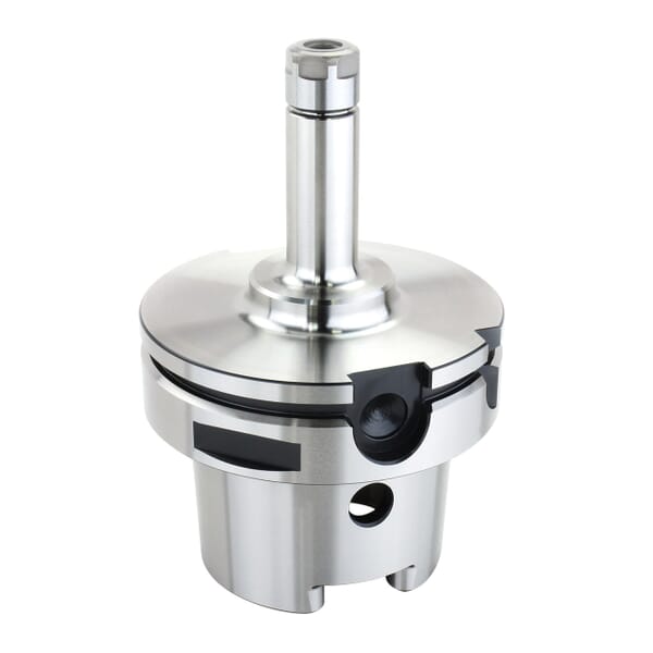 Lyndex-Nikken HSK100A-SK16C-150-IDU Slim Collet Chuck, HSK Taper Shank, HSK100 Modular Connection, SK16 Collet System, SK16 Chuck