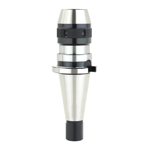 Lyndex-Nikken NMTB40-NPU8-76 Drill Chuck With Coolant Through, 1/4 in Capacity, NMTB40 Mounting, Ball Bearing, NPU8 Keyless Key