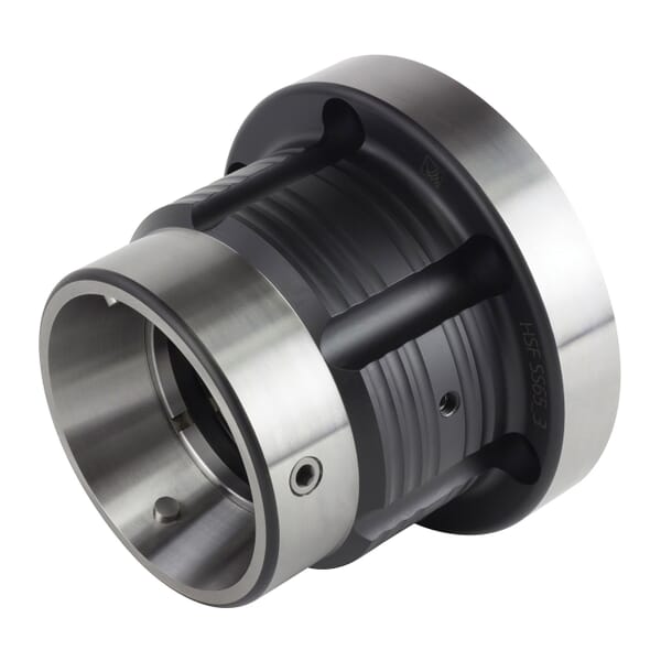 Lyndex-Nikken QCC-PB42-A6 Direct Mount Pull Back Collet Chuck With Blank Thread Adapter, A2-6 Spindle Mount, Quick-Change Collet System