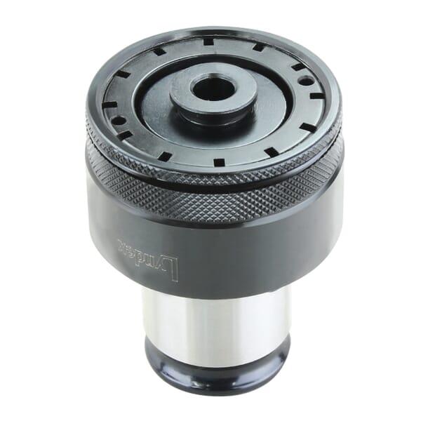 Lyndex-Nikken SES2-15.0X12.0 Torque Control Standard Tap Collet, #2, 0.591 in Capacity, 1.34 in L Clamping Hole, 1.99 in Dia Body, 1.98 in Dia Head