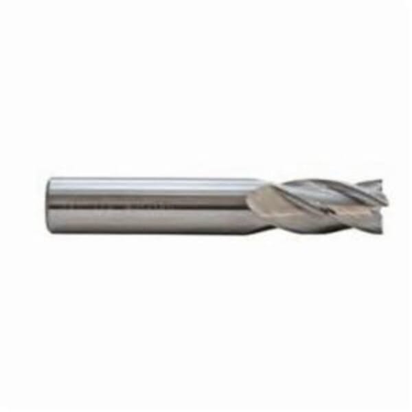 M.A. Ford TuffCut GP 11112512 Center Cutting Standard Length Square End End Mill, 1/8 in Dia Cutter, 3/8 in Length of Cut, 4 Flutes, 1/8 in Dia Shank, 1-1/2 in OAL, Uncoated