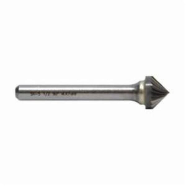 M.A. Ford 29705000 297SK Imperial Mounted Stone, Pointed End, Cone Head, 1/2 in Dia Head, 1/4 in L of Cut, 2-5/8 in OAL, Single Cut