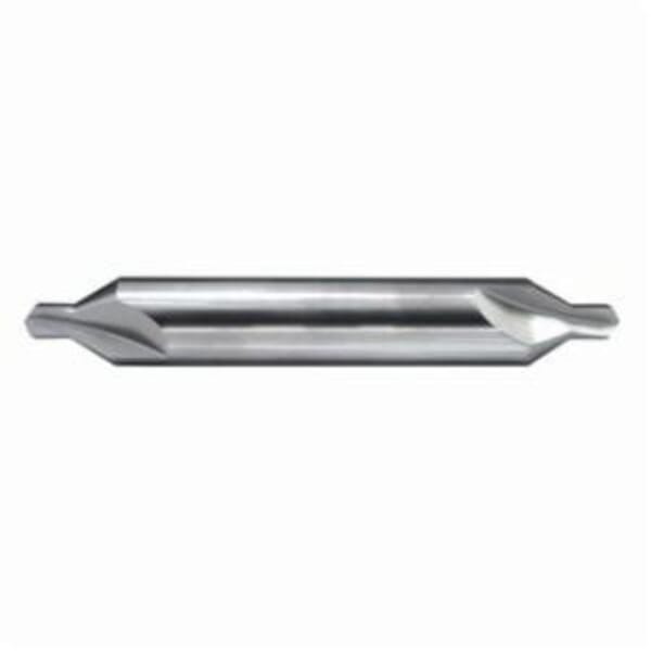 M.A. Ford Twister GP 40507810 Double End Plain Edge Combined Drill and Countersink, 5/64 in Drill - Fraction, 0.0781 in Drill - Decimal Inch, 60 deg Included Angle, Solid Carbide, Bright