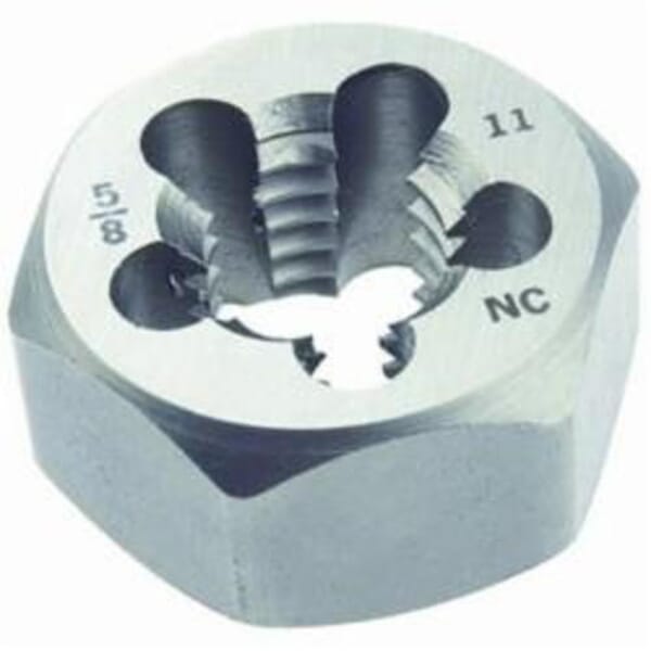MARXMAN 82578 126 Hex Rethreading Die, 7/16-20 UNF Thread, Carbon Steel