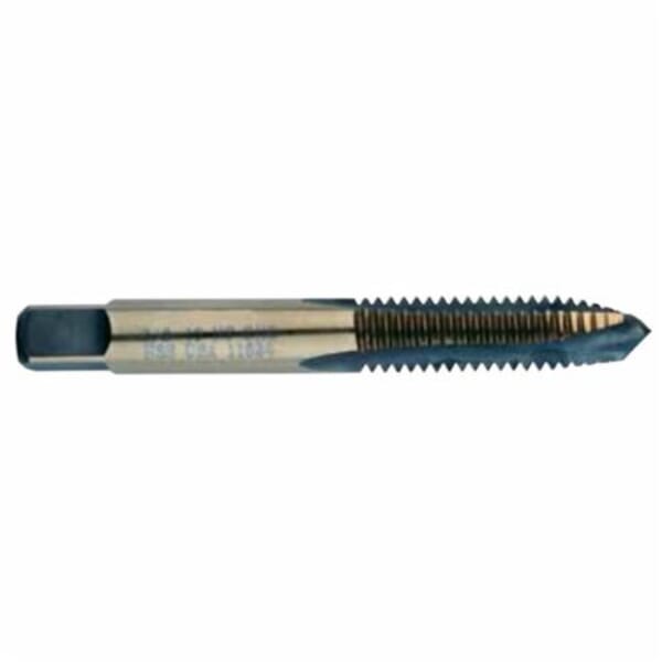 MARXBORE 86893 115 General Purpose Spiral Point Tap, #2-56 Thread, H2 Thread Limit, Plug Chamfer, 2 Flutes, Black/Gold, HSS