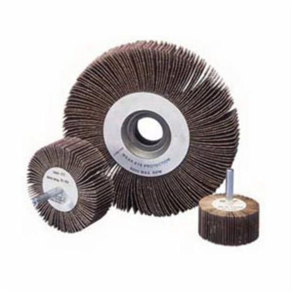 Norton Metalite 63642502680 R207 Unmounted Coated Flap Wheel, 6 in Dia, 1 in W Face, P60 Grit, Coarse Grade, Aluminum Oxide Abrasive