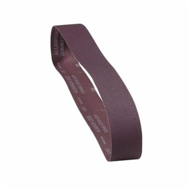 Norton Metalite 78072721750 R228 Plyweld Portable RR-Flex Coated Abrasive Belt, 3 in W x 24 in L, 80 Grit, Medium Grade, Aluminum Oxide Abrasive, Cotton Backing