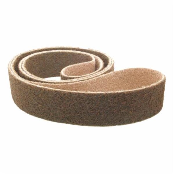 Norton Metalite 78072727962 R255 Benchstand Portable Coated Abrasive Belt, 4 in W x 36 in L, 40 Grit, Extra Coarse Grade, Aluminum Oxide Abrasive, Cotton Backing