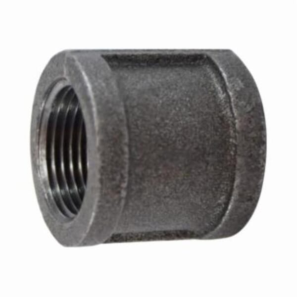 Midland Industries 65413 Pipe Coupling, 1/2 in Nominal, Malleable Iron, Black Oxide, Import