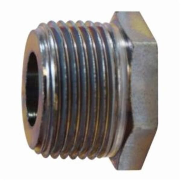 Midland Industries 66509 Hex Bushing, Steel, 3/4 x 1/2 in Nominal, MNPT x FNPT End Style, Galvanized, Domestic