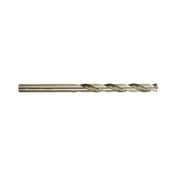 MORSE 10713 2314 Heavy Duty Taper Length Drill, 1/4 in Drill - Fraction, 0.25 in Drill - Decimal Inch, 6-1/8 in OAL, Cobalt, Straw Oxide