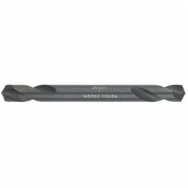 MORSE 15015 1400 General Purpose Double End Drill, 7/32 in Drill - Fraction, 0.2188 in Drill - Decimal Inch, 11/16 in L Flute