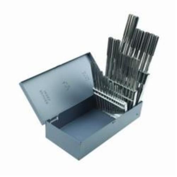 MORSE 23305 1655M Metric Chucking Reamer Set, 25 Pieces, HSS