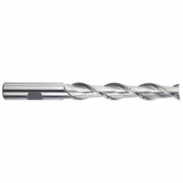 MORSE 44082 1922 Center Cutting Extra Long Length High Helix Single End End Mill, 1 in Dia Cutter, 6 in Length of Cut, 2 Flutes, 1 in Dia Shank, 8-1/2 in OAL, Bright