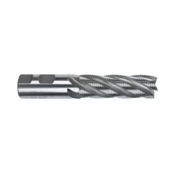 MORSE 45061 4614 Center Cutting Medium/Long Length Roughing End Mill, 1/2 in Dia Cutter, 2 in Length of Cut, 4 Flutes, 1/2 in Dia Shank, 4 in OAL, Bright