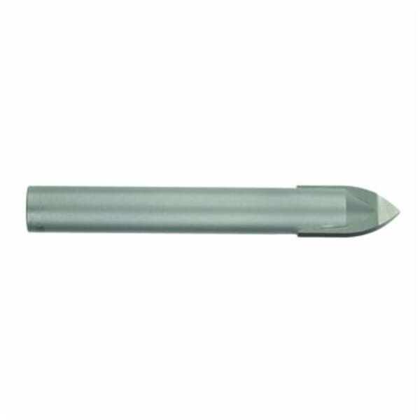 MORSE 53558 5467 Glass and Tile Drill, 9/16 in Drill, 1/2 in Straight Shank, 4 in OAL