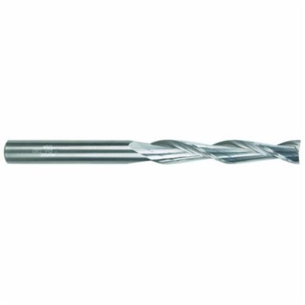 MORSE 90164 5950G Center Cutting Extra Long Length Single End End Mill, 3/8 in Dia Cutter, 1-3/4 in Length of Cut, 2 Flutes, 3/8 in Dia Shank, 4 in OAL, TiN Coated
