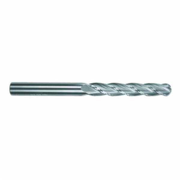 MORSE 58712 5953 Ball Nose Center Cutting Extra Long Length Single End End Mill, 3/16 in Dia Cutter, 1-1/8 in Length of Cut, 4 Flutes, 3/16 in Dia Shank, 3 in OAL, Bright